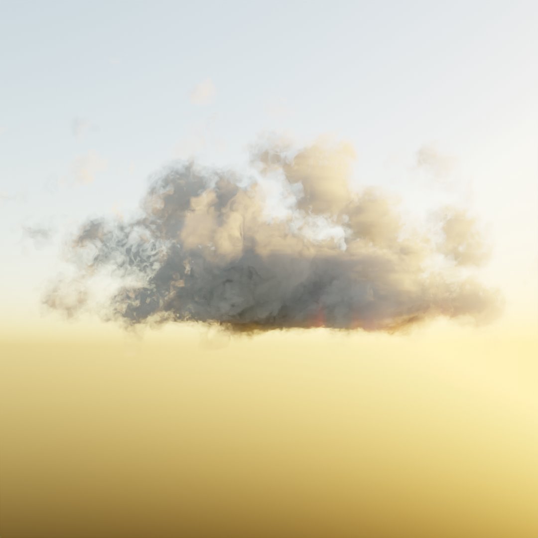 Volumetric clouds - Eevee / Cycles ready preview image 1